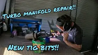 Turbo Manifold Repair on JIGSAW before Motor Madness