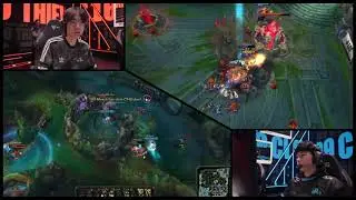 100T vs C9 Base Race LCS Spring 2024