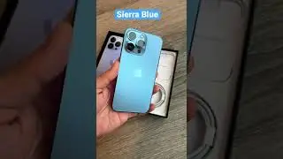 Sierra Blue iPhone 13 Pro #shorts #short #iphone13pro #sierrablue #new #iphone
