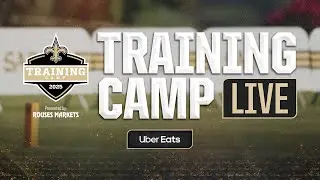 LIVE: Saints Training Camp 2025 Media Availability 8/19/2025