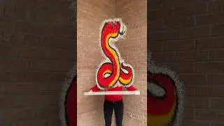 Happy Lunar New Year! 🐍🧧 #lunarnewyear #chinesenewyear #yearofthesnake #riceart