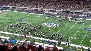 Ohio State University Marching Band Pregame at the 2025 Cotton Bowl
