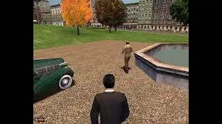 Mafia 80's у фонтана