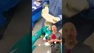 DOUBLE GLOVE 🦴 #shorts #orthopedicsurgeon #health