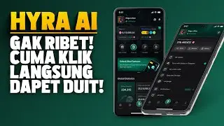 Garapan Baru Nambang Kripto di Handphone HYRA AI #crypto #mining