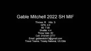 Gable Mitchell 2022 SH MIF