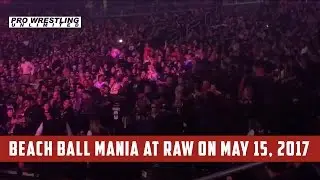 Beach Ball Mania On The May 15th RAW (VIDEO)
