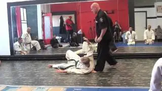 Professor Curry Sanuces Ryu Jujutsu Warm Up Fun