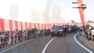 PM Modi receives a warm welcome in Somnath #viral #news #bjp #latestnews #bjpnews 