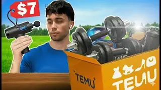UNBOXING Pistola de Masaje TEMU 😱 | &iquest;Vale la pena para dolor muscular y recuperaci&oacute;n? 