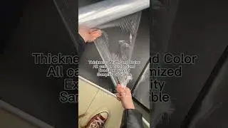 Transparent black PE stretch film wrapped film2