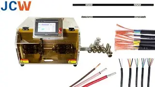 JCW-CS15N Automatic Multi-core Cable Cutting and Stripping Machine丨Max Cable O.D 14MM