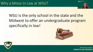 Minor in Law information session