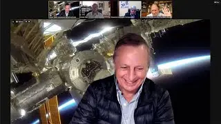 T&eacute;l&eacute;conf&eacute;rence &laquo;Premi&egrave;re station orbitale &ldquo;MIR&rdquo;&raquo;/Телеконференция &laquo;Первая орбитальная станция &mdash; МИР&raquo;