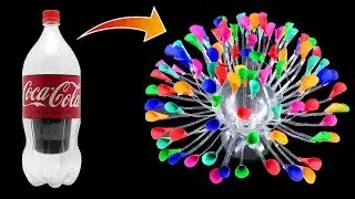 Best Out Of Waste Plastic Bottle flower vase | DIY Plastic Bottle Craft Idea