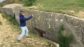 Pierre from Big Red One Museum German Bunker in Normandy