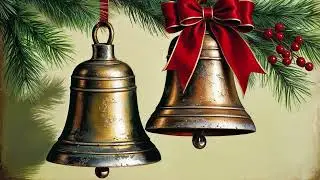Jingle Bells Gold Rustic Holiday Frame TV Art &ndash; FREE Preview! 🔔