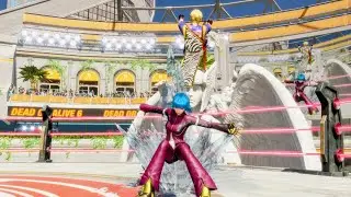 (DOA6) Reverse Ryona - Kula Diamond Freezes Eliot!