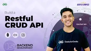 Build a Restful CRUD API with Node JS Express and MongoDB || 15 DAYS of BACKEND DEVELOPMENT