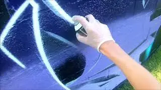 [GOPRO] GRAFFITI Shark #tek white STYLE