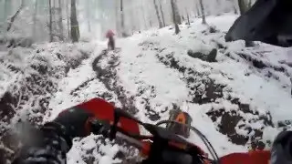 Snow Riding | FAILS | Hill Climb | RideWithMattFR | Enduro KTM