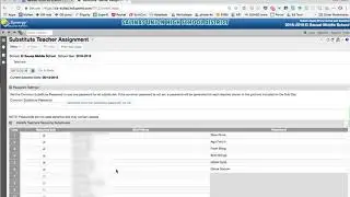 Substitute Teacher Login Codes