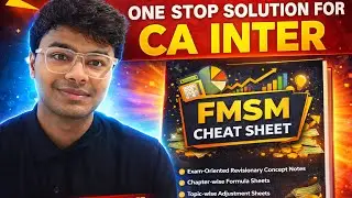 Most Important Topics and Questions FM/SM Jan26
