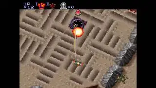 Contra 3 Alien Wars Snes Nivel Anidando En Las Arenas Jefe Anthell
