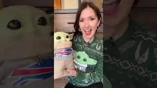 Grogu receives a gift from a subscriber!