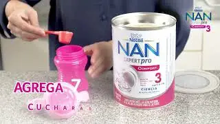 ¿Cómo preparar la NAN® EXPERTPRO COMFORT 3 de tu hijo?