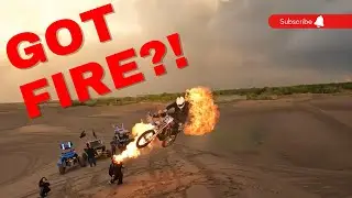 Fire breathing, dirt bikes, sand dunes! St. Anthony's [Part 2]