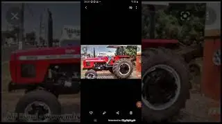 Massey Ferguson 290 Advanced ara dando na grade de hidr&aacute;ulico