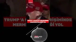 Trump&rsquo;a suikast girişiminde merminin grafiksel rotası #shorts #trump #g&uuml;ndem #haber #keşfet