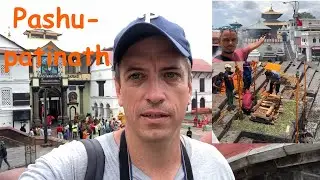 A Day at Pashupatinath (ancient temple) in Kathmandu, Nepal [Warning: scenes of burning corpses!]