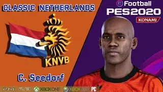 C. SEEDORF face+stats (Classic Netherlands) How to create in PES 2020