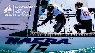 Introducing the Nacra 15 at the Aon Youth Worlds
