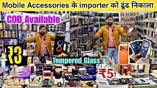 Mobile Accessories Wholesale Market in Delhi 🔥 | Smart Gadgets | Tempered Glass | Phone Covers