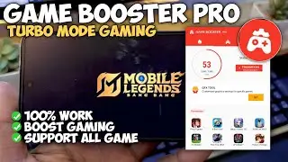 Game booster pro turbo mode 2025‼️ mengatasi lag dan patah&rdquo; saat bermain game