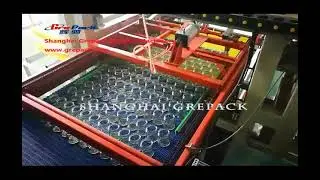 Automatic high position tin & bottles & jar palletizer