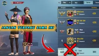 DARI DULU BARU TAU GINI MENGHITUNG POIN CONQUEROR YANG BENAR AUTO SEMANGAT NGE-PUSH GUYS PUBGM ID