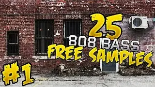 25 FREE 808 Bass Samples UNIQUE