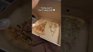 Zaza pizza 🍕 in uae 🇦🇪 #uaefood #dubaicuisine #dubaifood #viral #pizza