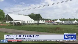 Greenback community prepares to welcome big crowd ahead of Rock the Country music festival