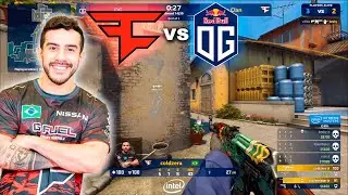 FAZE vs OG - JOGO TENSO PARA OS DOIS TIMES! BROKY LEVANDO FAZE NAS COSTAS? - CS:GO HIGHLIGHT