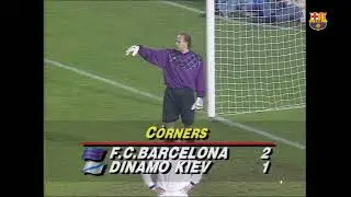 CHAMPIONS LEAGUE 1993 1994 Q1R FC Barcelona vs FC Dynamo Kiev 29 9 1993 1080p25fps SPANISH