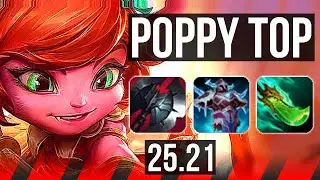 POPPY vs DARIUS (TOP) | 7/1/11 | EUW Diamond | 25.21