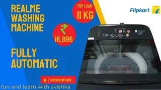 Realme TechLife 11 kg Fully | Automatic  Washing Machine | Realme washing machine review #realme