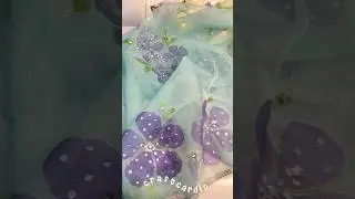 DIY DUPATTA PAINTING 🪻