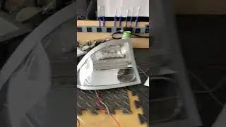 Clear sequential turn civic tail lights