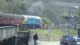 26038 TOM CLIFT ON THE 14.30 FROM KEIGHLEY TO OXENHOPE AFTER BEING NAMED